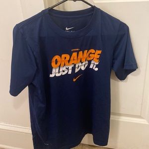 Syracuse a orange nike shirt